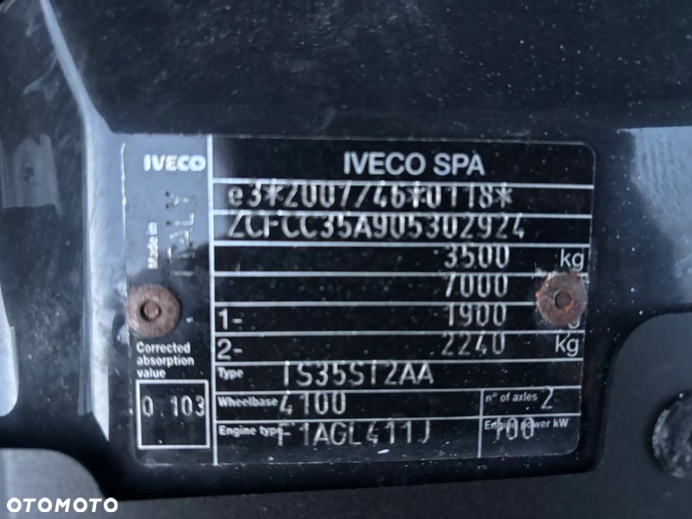 Iveco DAILY 35S14,35S15,35S16 KONTENER WINDA 8 PALET EURO W OFERCIE 20 SZTUK - 9