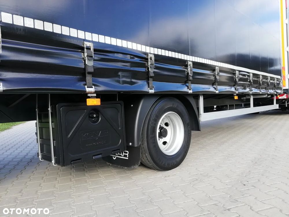 Konar JG3 19 Palet Przyczepa Jednoosiowa Tandem Przejazdowa Dach Suwany - 5