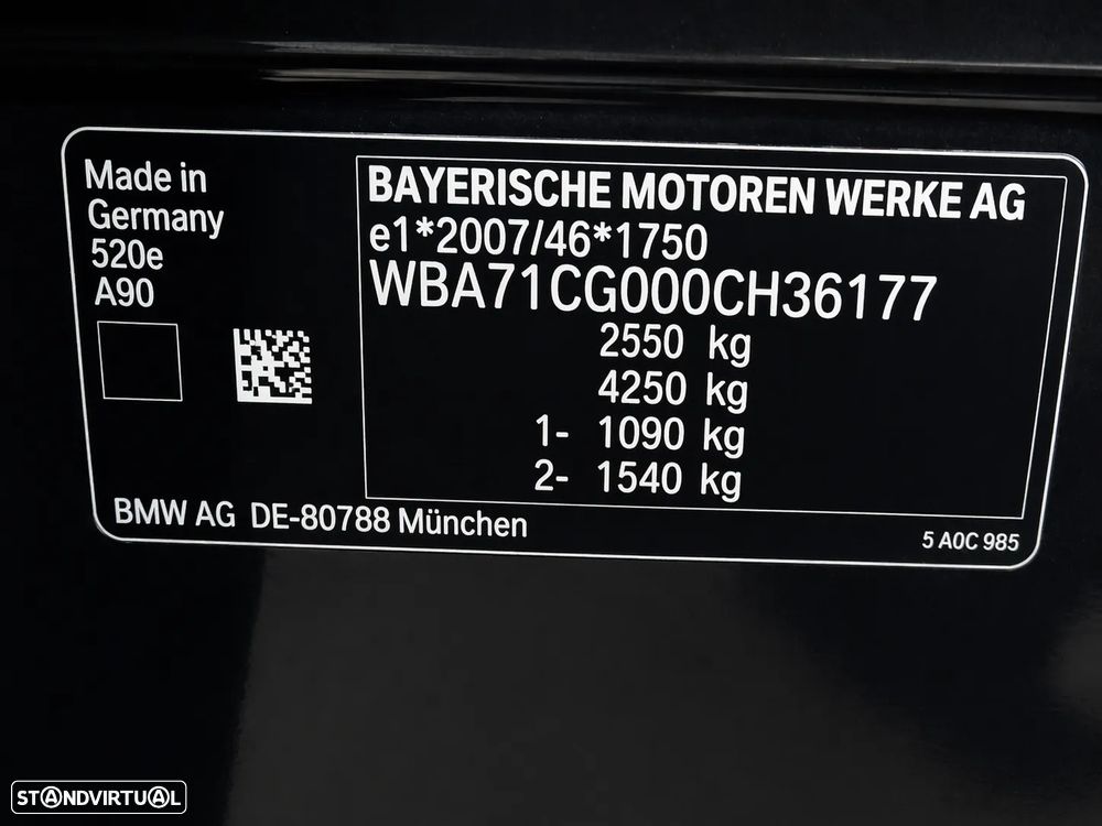 BMW 520 e Line Luxury - 14