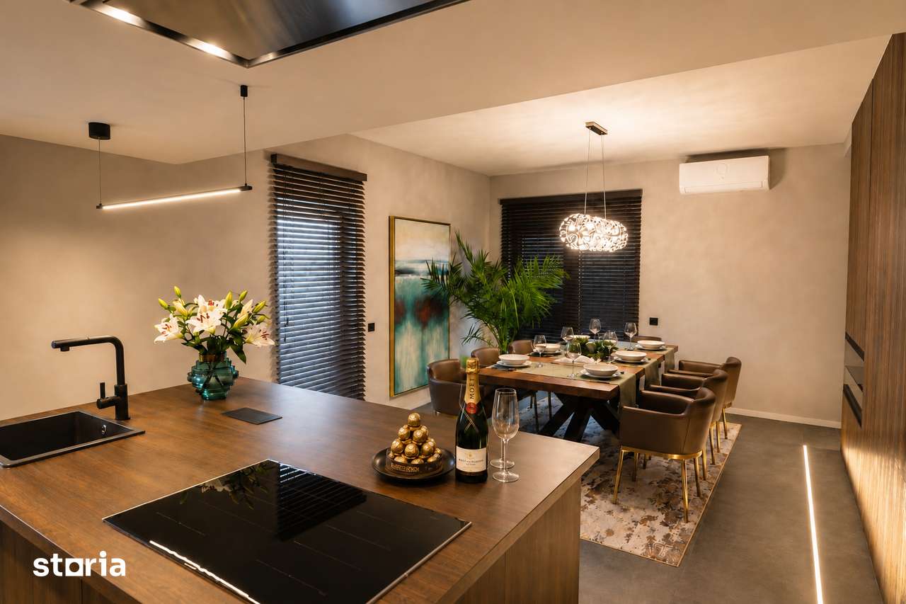 Penthouse Exclusivist 185,3mp | 2 Nivele | Sauna | Jacuzzi | Semineu - Imagine principală: 4/20