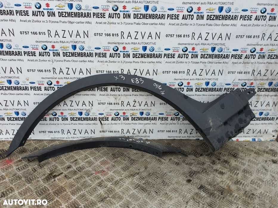 Ornament aripa overfender stanga dreapta fata spate Bmw x3 e83 - 1