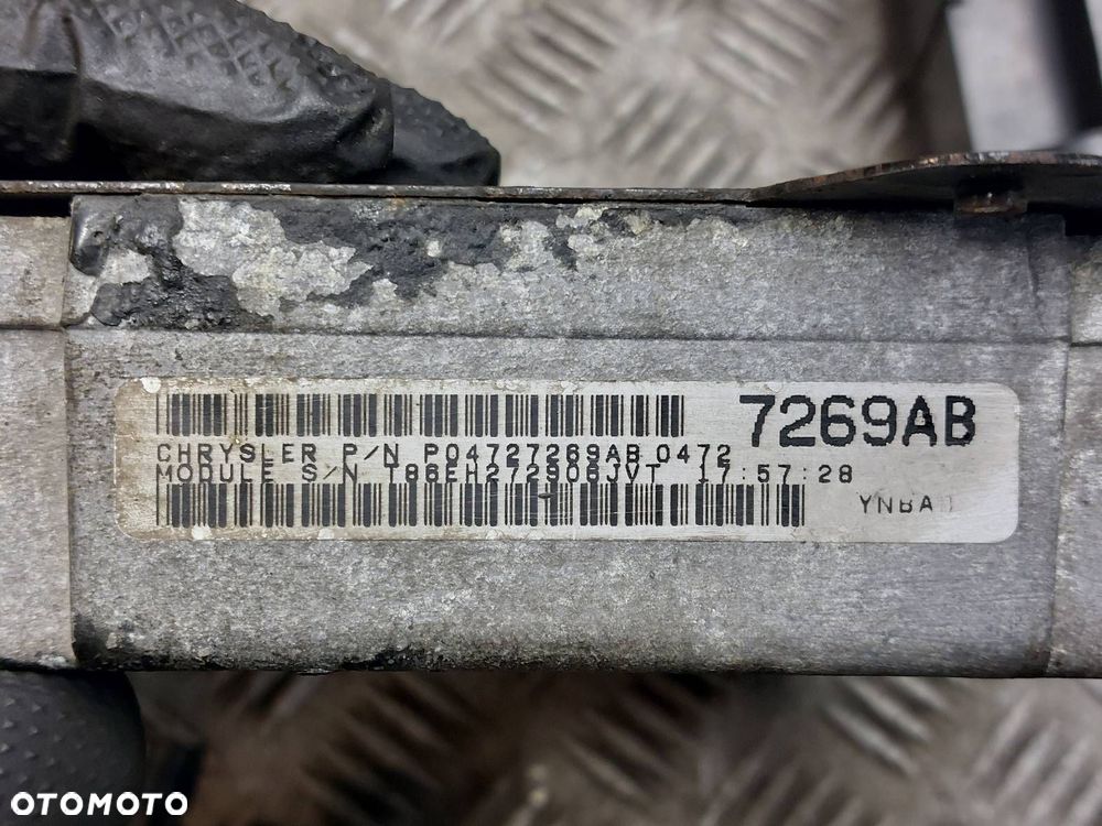 ZESTAW STARTOWY CHRYSLER VOYAGER III 2.4 16V P04727269AB 04868093AA - 2