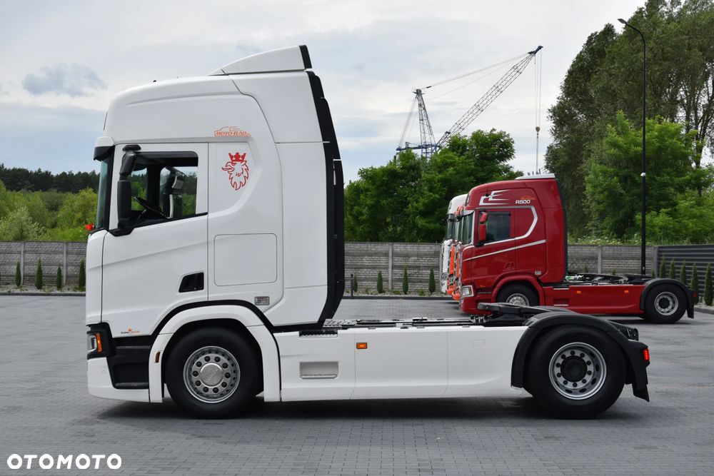 Scania R500 / RETARDER / KLIMATYZACJA POSTOJOWA / ACC / KLIMA / FULL LEDY / FULL SPILERY / 2 ZBIORNIKI PALIWA / SERWISOWANA / SPROWADZONA - 8