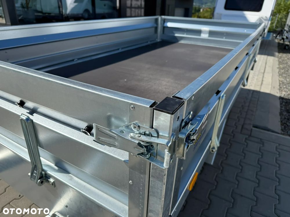 Zaslaw przyczepa platforma z kołami pod HL265T HL300T 2 osie 750kg - 6