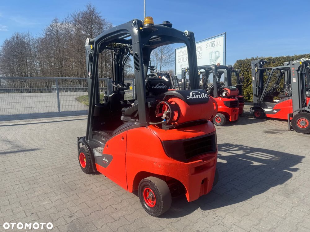 Linde H20 EVO triplex  Tylko 7615 mth półkabina h16 h18 wolny skok  toyot - 3