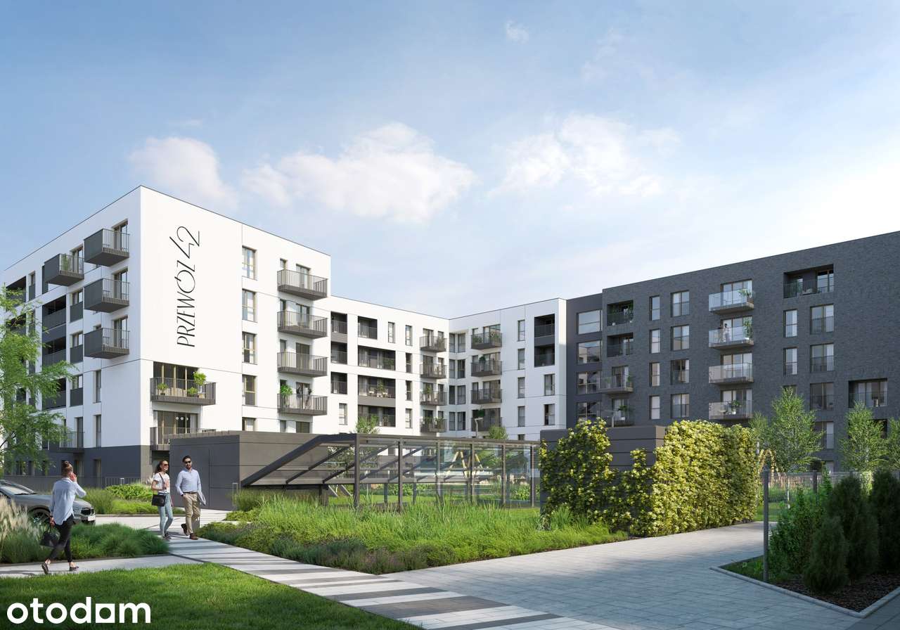 2-pokojowe mieszkanie 44m2 + balkon - Pełny obrazek: 4/14