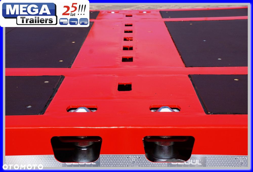 Inny PLATFORMA Mega osie 19,5 BPW, zamki kontenerowe, skos do najazdów !!! - 24