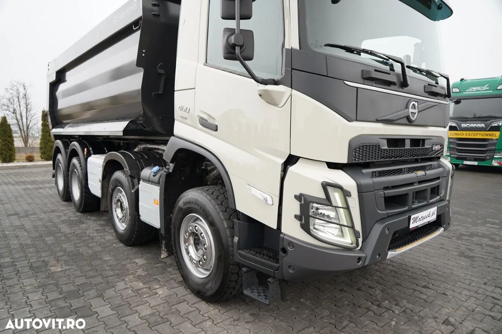 Volvo FMX 460 / 8x4 / BASCULATOR SPATE / MEILLER KIPPER / EURO 6 / - 12