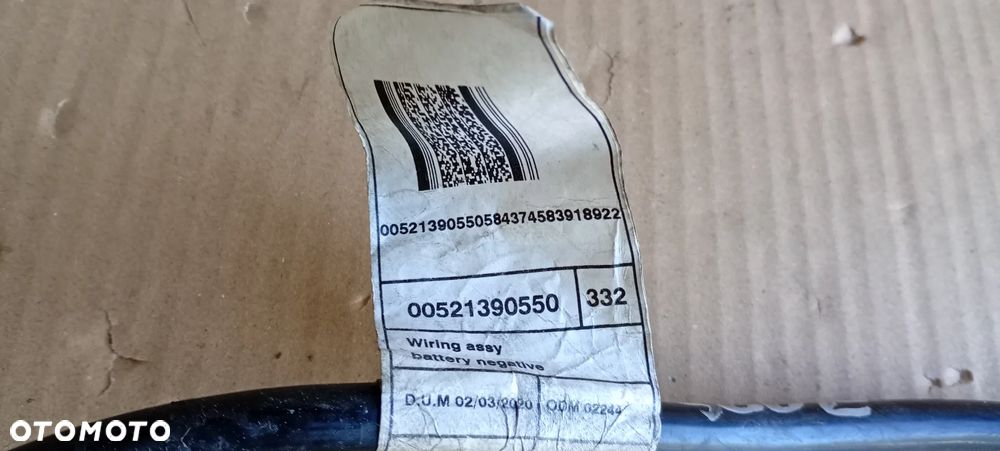 Klema plusowa akumulatora Fiat 500E 00521390550 - 8