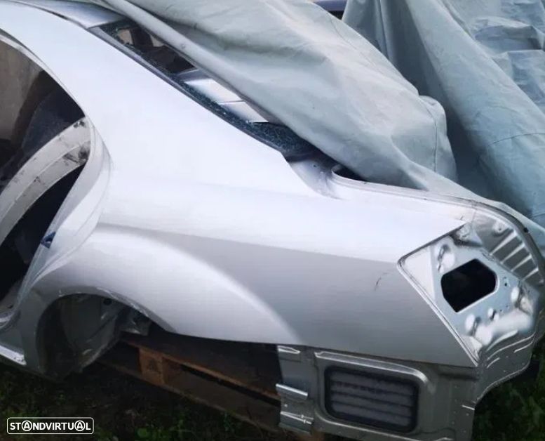 Painel guarda lama traseira esquerda chapa Mercedes w221 class S 2006-2012 - 1