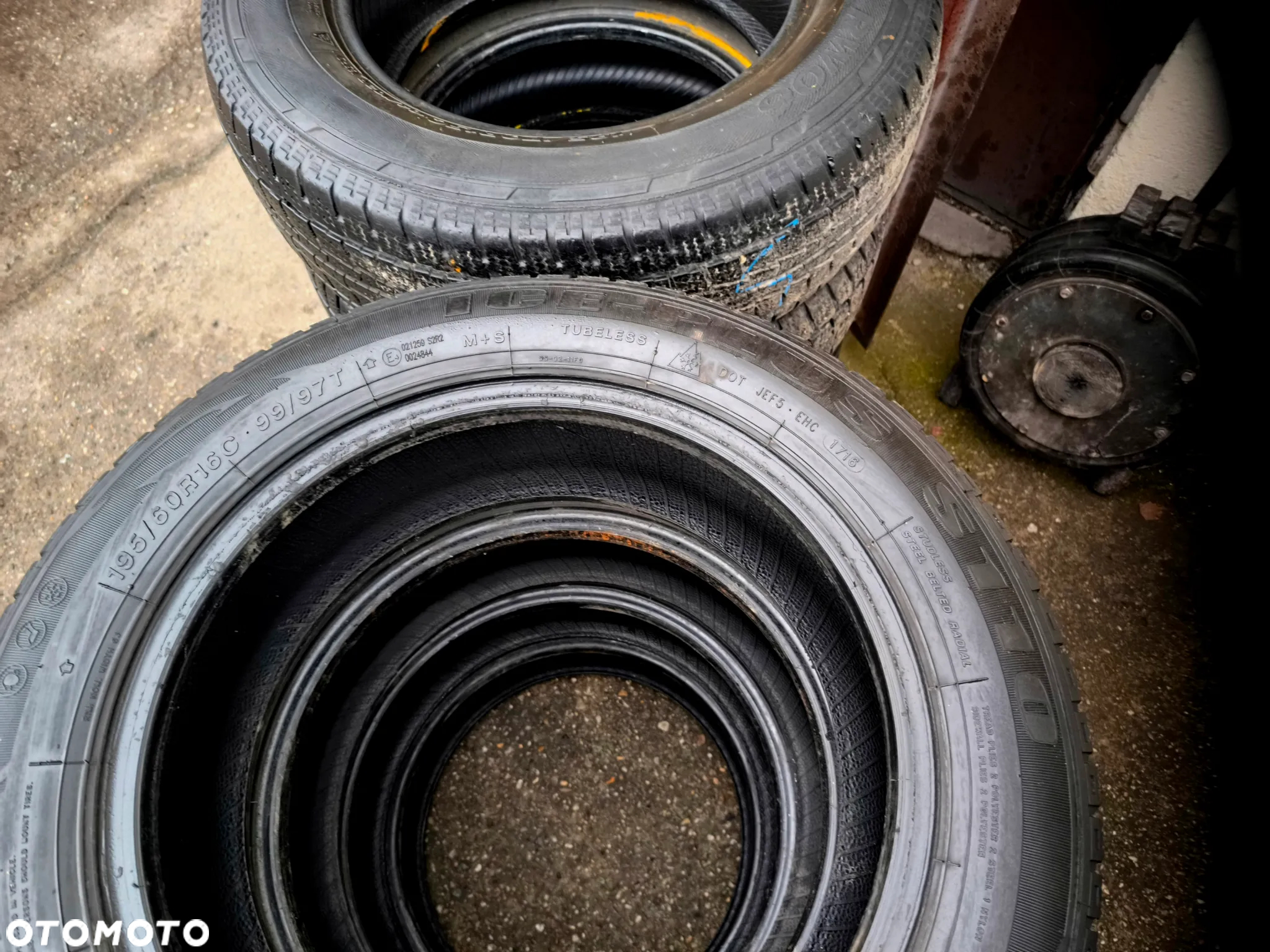 195/60R16C Opony Zimowe Zima MINERVA ICE-PLUS S110 6mm Legnica ALU-RAD 195/60 - 9