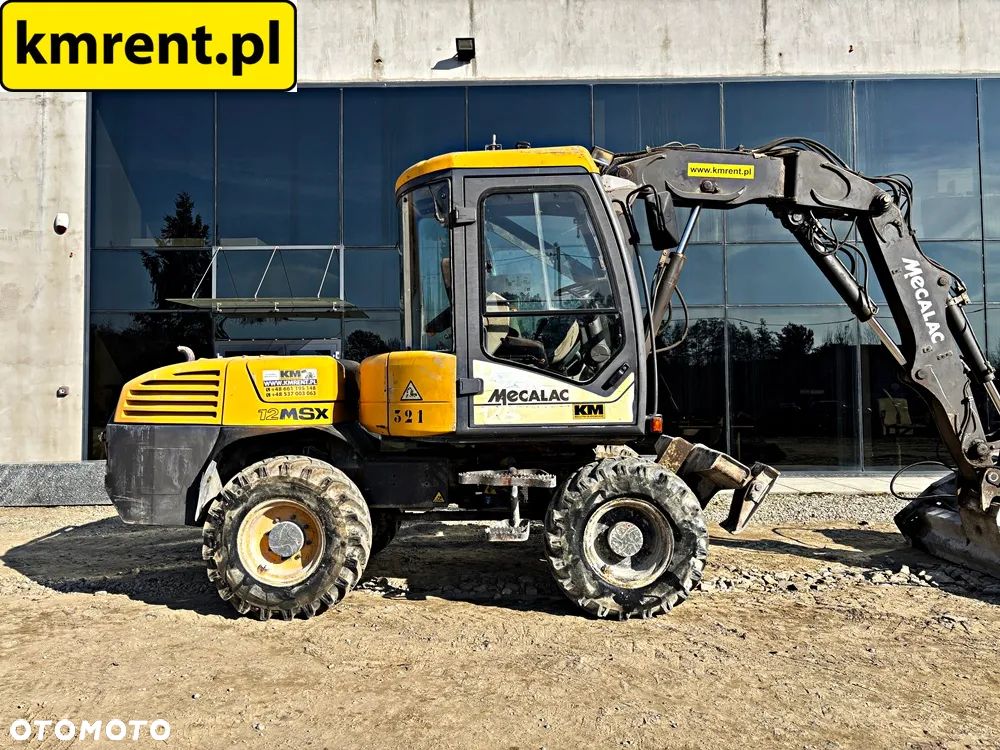 Mecalac 12 MSX KOPARKO-ŁADOWARKA 2012R. | MECALAC 12 MTX MXT 714 JCB 3CX - 6