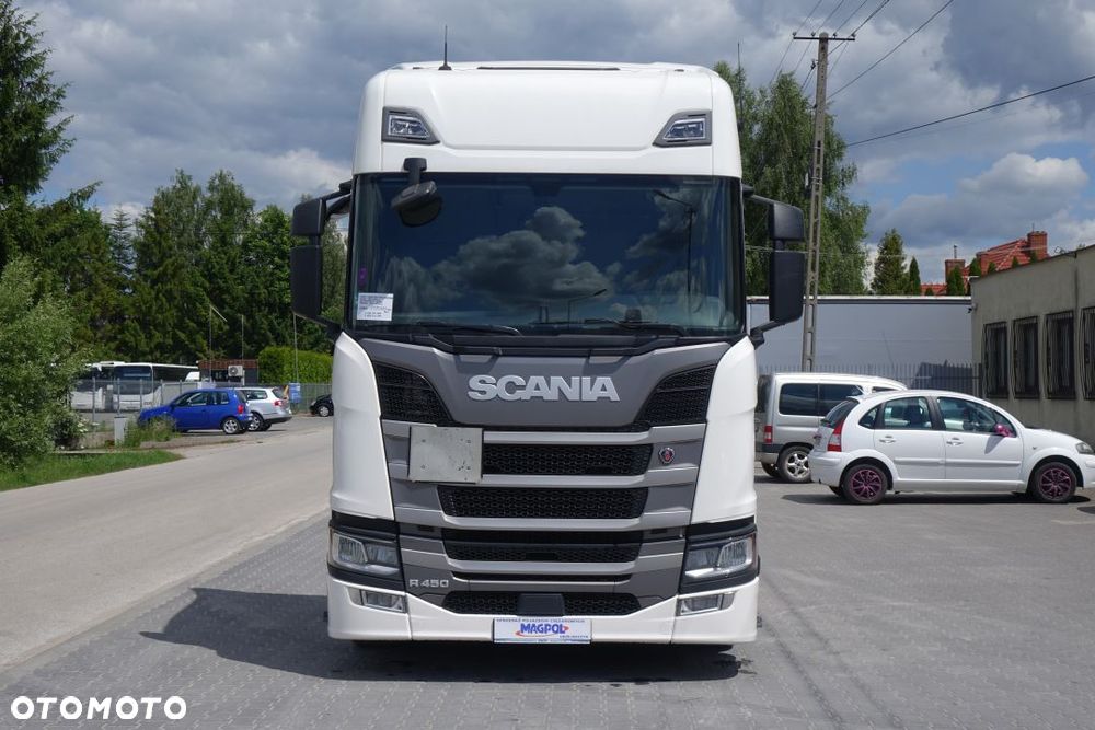 Scania R450 / EURO 6 / MEGA / LOW DECK / AUTOMAT / RETARDER / LODÓWKA  /  2 ZBIORNIKI 700L / PO KONTRAKCIE - 2