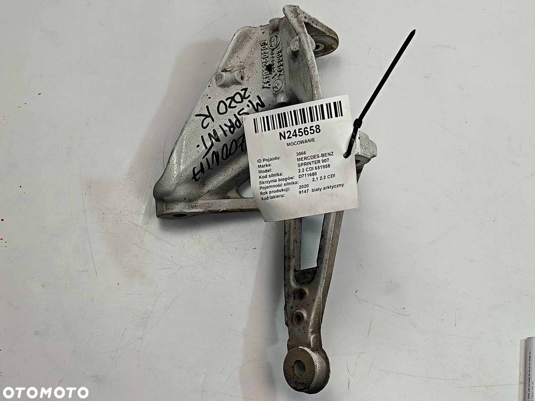 MOCOWANIE MERCDES-BENZ SPRINTER 907 A9103250300 - 1