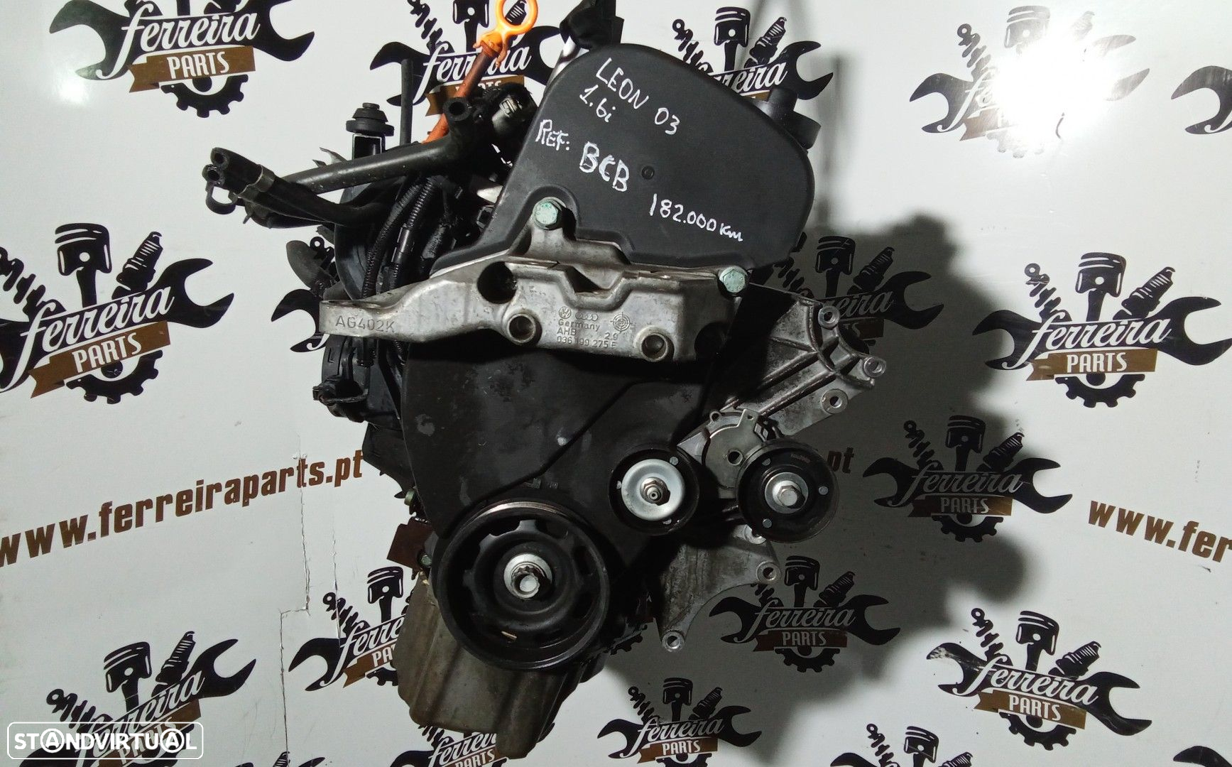 Motor SEAT LEON (1M1) 1.6i Ref: BCB - 2