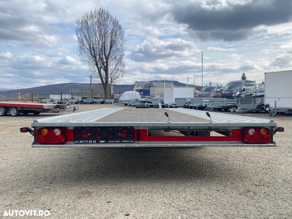 Niewiadow Remorca /Platforma auto Sonda II Basculabila 4.5m/2.1m 3000kg - 10