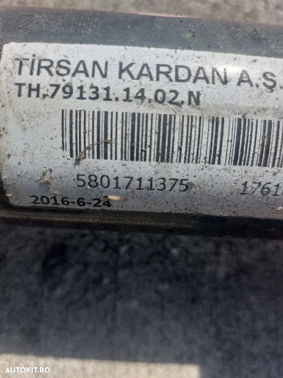 Cardan iveco 3.0 2014 2015 2016 2017 2018 2019 2020 2021 5801711375 - 2