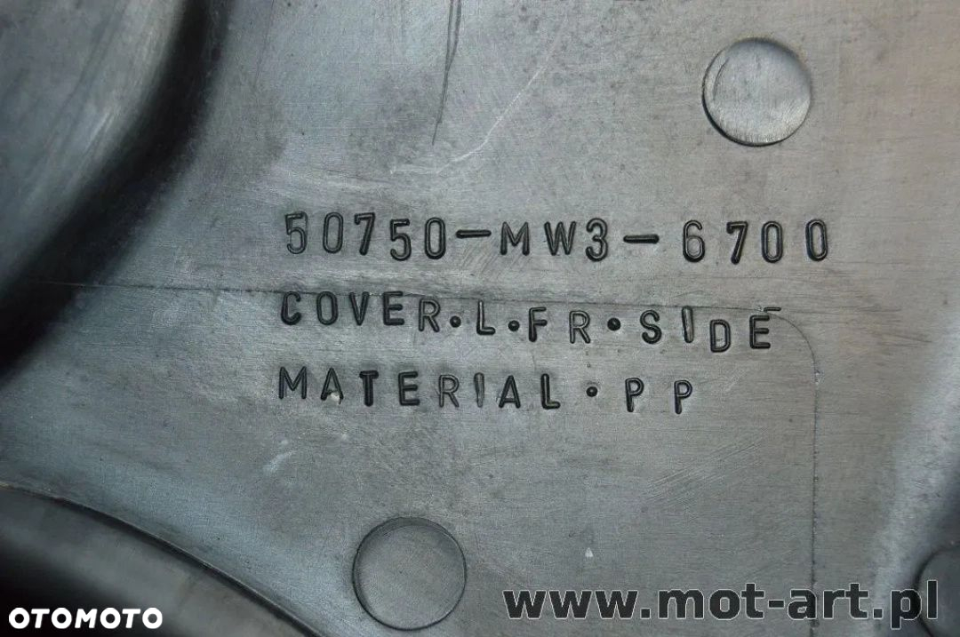 POKRYWA OSŁONA HONDA CB750 SEVEN FIFTY RC42 - 5