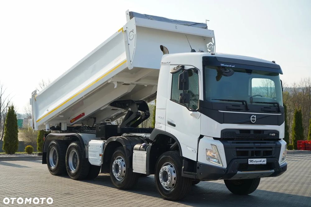 Volvo FMX 460 / 8x4 / WYWROTKA 2 STRONNA / HYDROBURTA / BORDMATIC / HARDOX / NOWE OPONY / 2021 ROK / NOWY MODEL - 9
