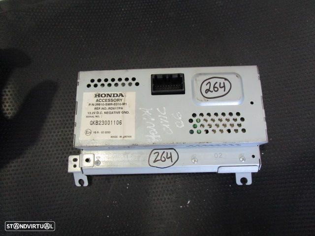 Display Relogio 39810SMRE010M1 HONDA CIVIC 2006 GPS - 3