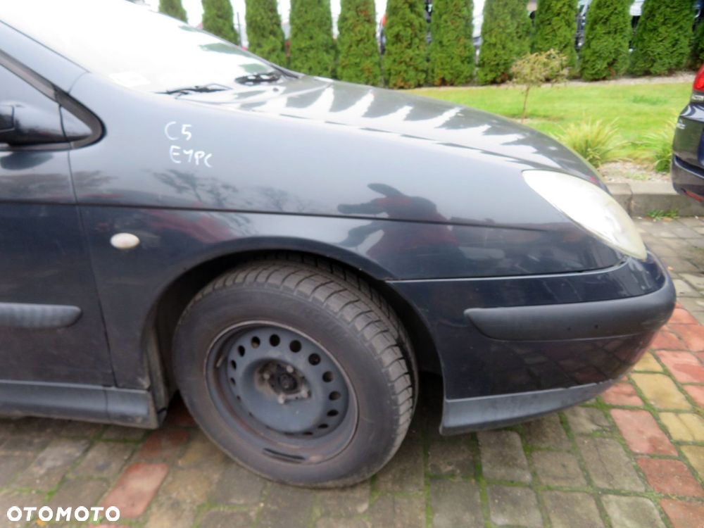 MASKA ZDERZAK BŁOTNIKI LAMPY C5 I EYPC  CITROEN 2001-2004 SZARY PRZÓD KOMPLETNY - 13