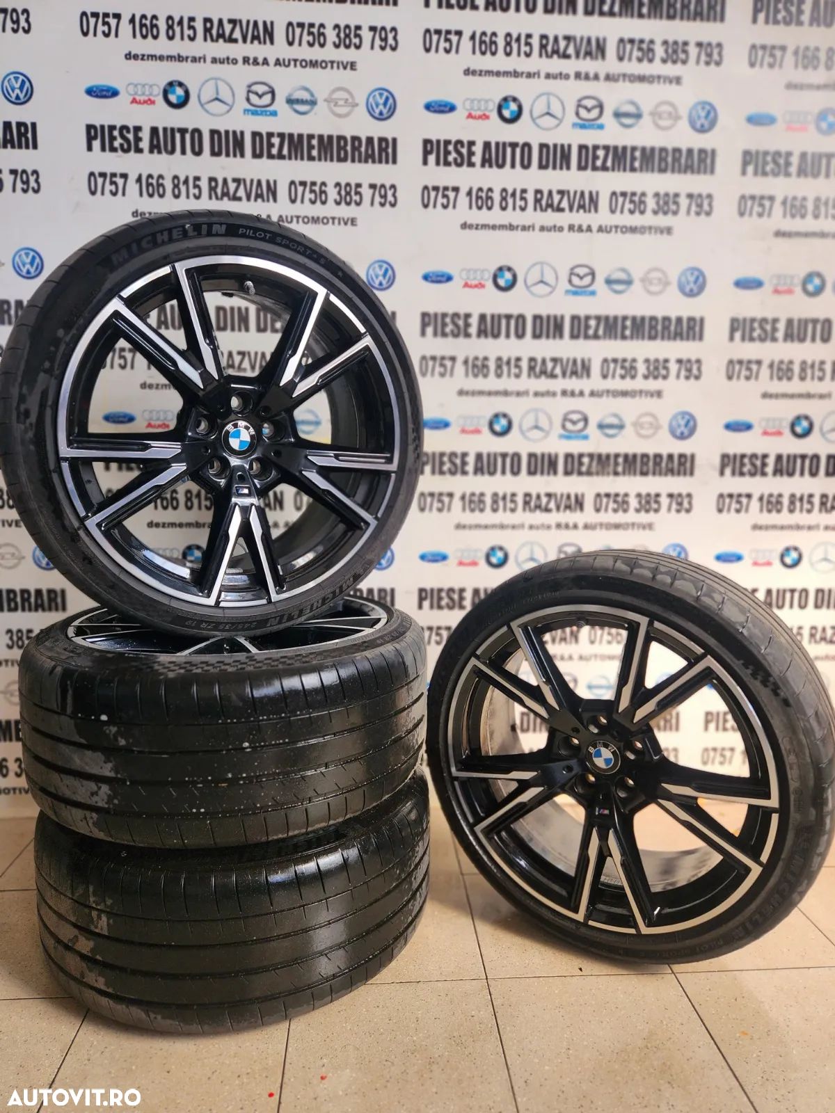 Set Jante Bmw R19 M Paket Originale 2 Dimensiuni 245/35ZR19 255/35ZR19 Style M893 G20 G21 G22 G23 G - 1