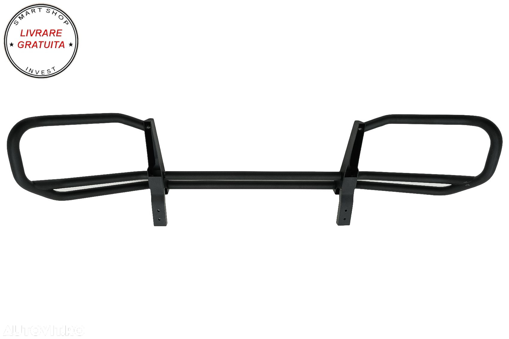 BullBar Bare Protectie Mercedes G-Class Facelift W463 W464 G63 (2018-2022) Negru L- livrare gratuita - 5