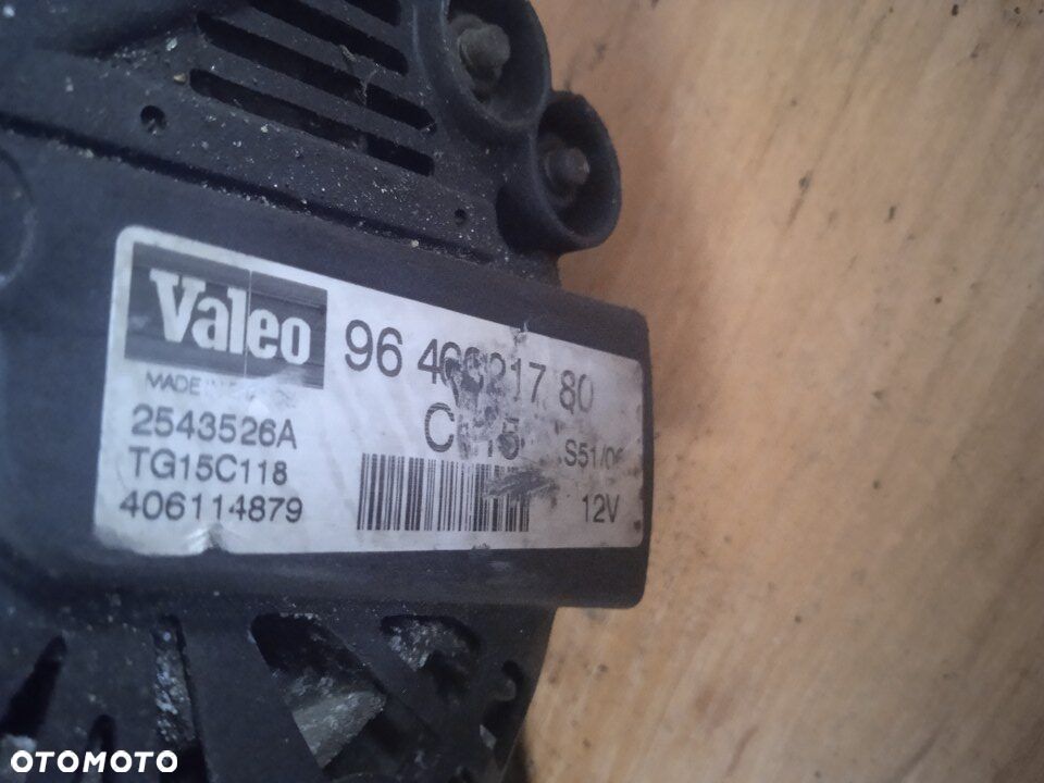 Alternator Citroen C2 1.4 HDI 9646321780 - 2