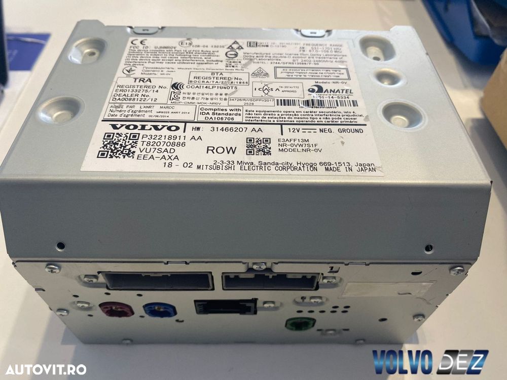 Modul audio, CD player, GPS, navigatie VOLVO 32218911 - 2