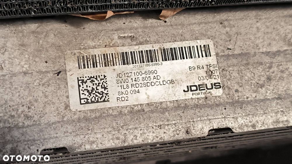 PAS PRZEDNI AUDI A4 B9 S-LINE 2.0 TFSI 8W - 2