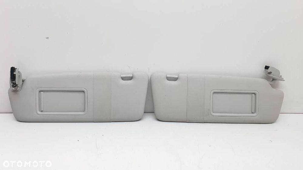 OSŁONA SŁONECZNA DASZKI LEWY PRAWY KOMPLET A4 B8 KOMBI 8K0857552 8K0857551 - 1