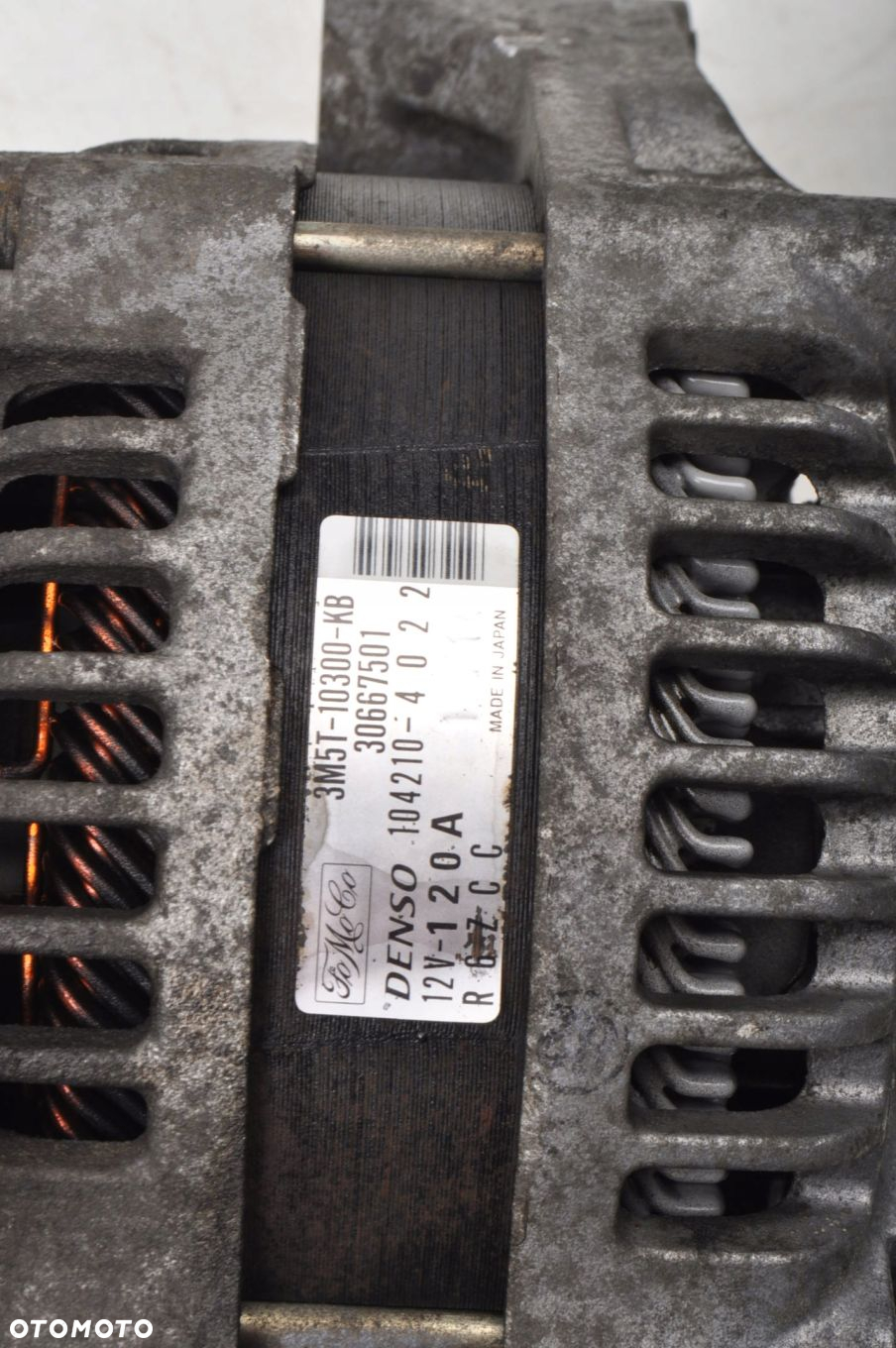 VOLVO S40 II V50 C30 C70 1.6 16V 101KM ALTERNATOR 3M5T-10300-KB - 4
