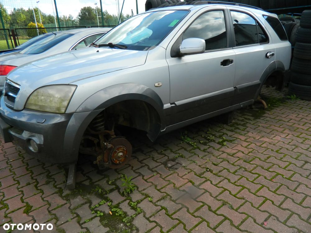 Kia Sorento 2.5 CRDI Maska Zderzak Lampy Błotniki Przód Kompletny Srebrny - 4