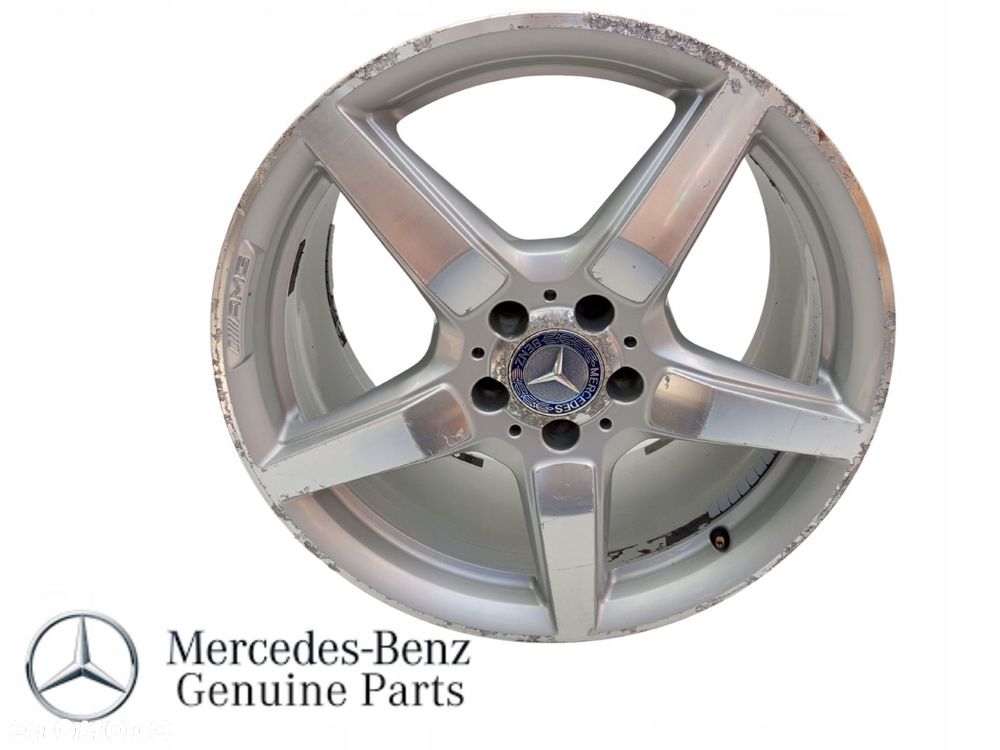 MERCEDES W218 AMG FELGA ALUMINIOWA 9.5" X 19" 5X112 ET 48 A2184011702 ÷ - 1