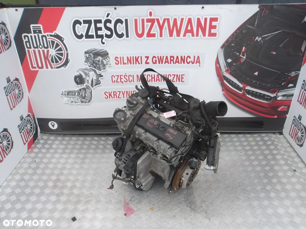 SILNIK VW POLO SKODA FABIA 1.2 12V BZG 89 TYS - 1
