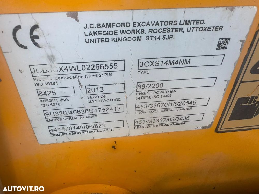 JCB 3CX Super Buldoexcavator - 8
