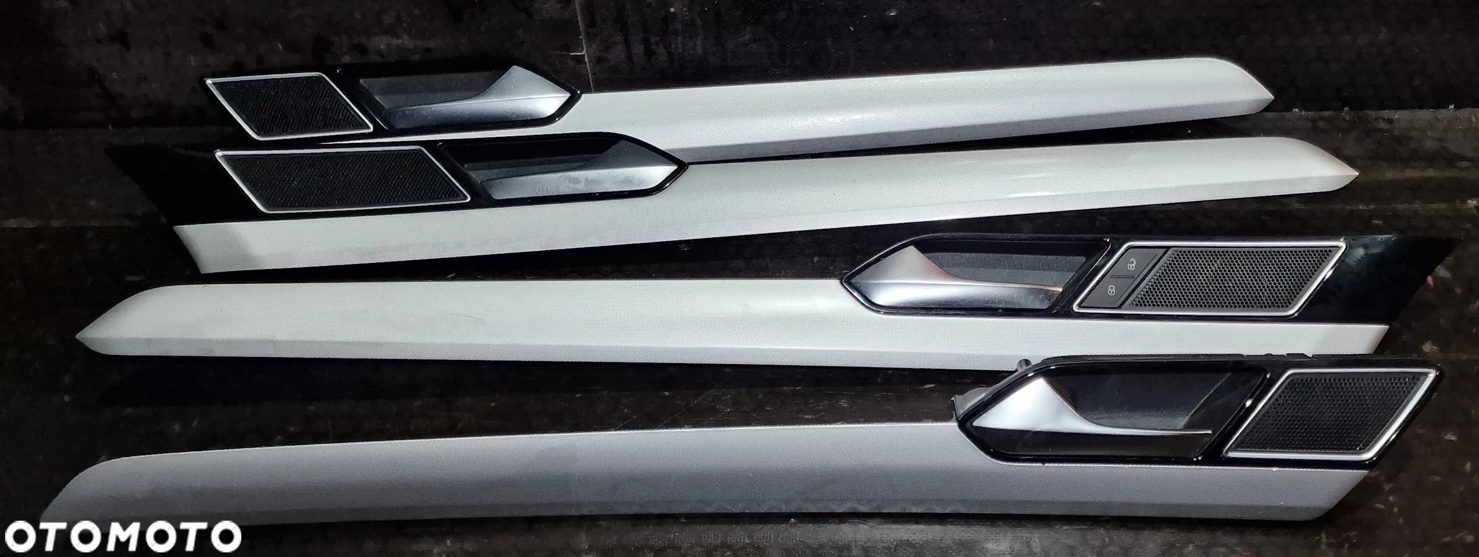 DEKORY LISTWY OZDOBNE DRZWI VW PASSAT B8 3G0867449 3G0867439 3G0867440 3G0867450 - 2