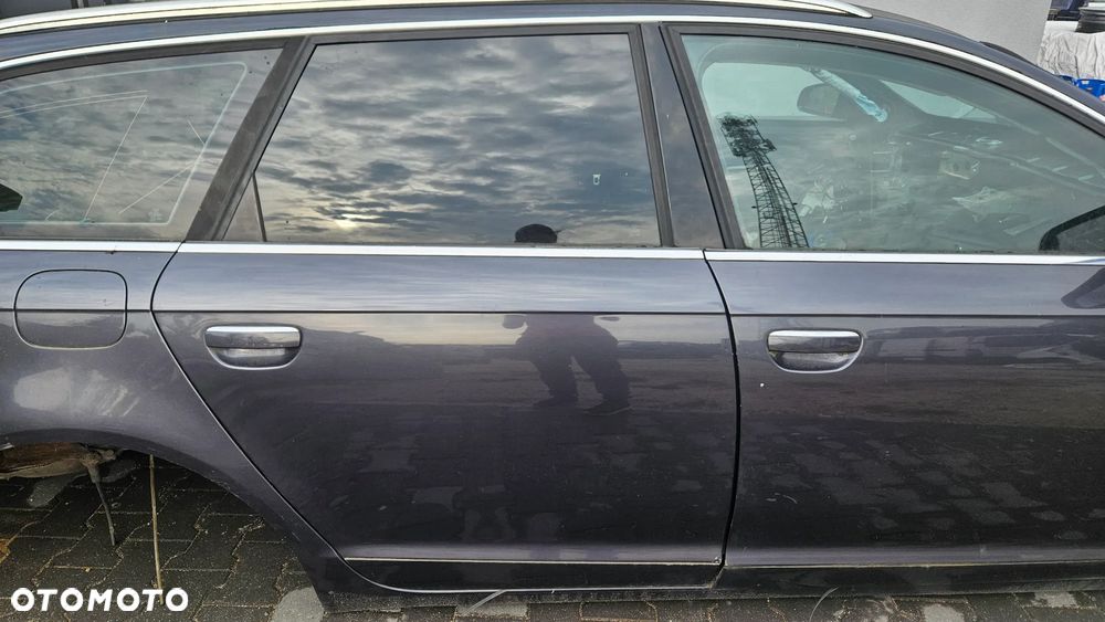 Drzwi lewe prawe tył tylne AUDI A6 C6 4F 2006r Avant kombi LZ7Q - 1