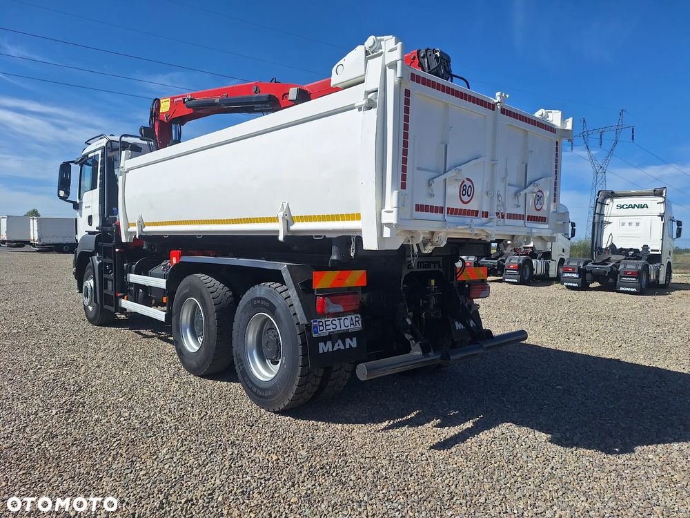 MAN TGS 33.360 E5/ 6X4 / WYWROT / BORDMATIC / HMF 1444/ Import Francja - 3