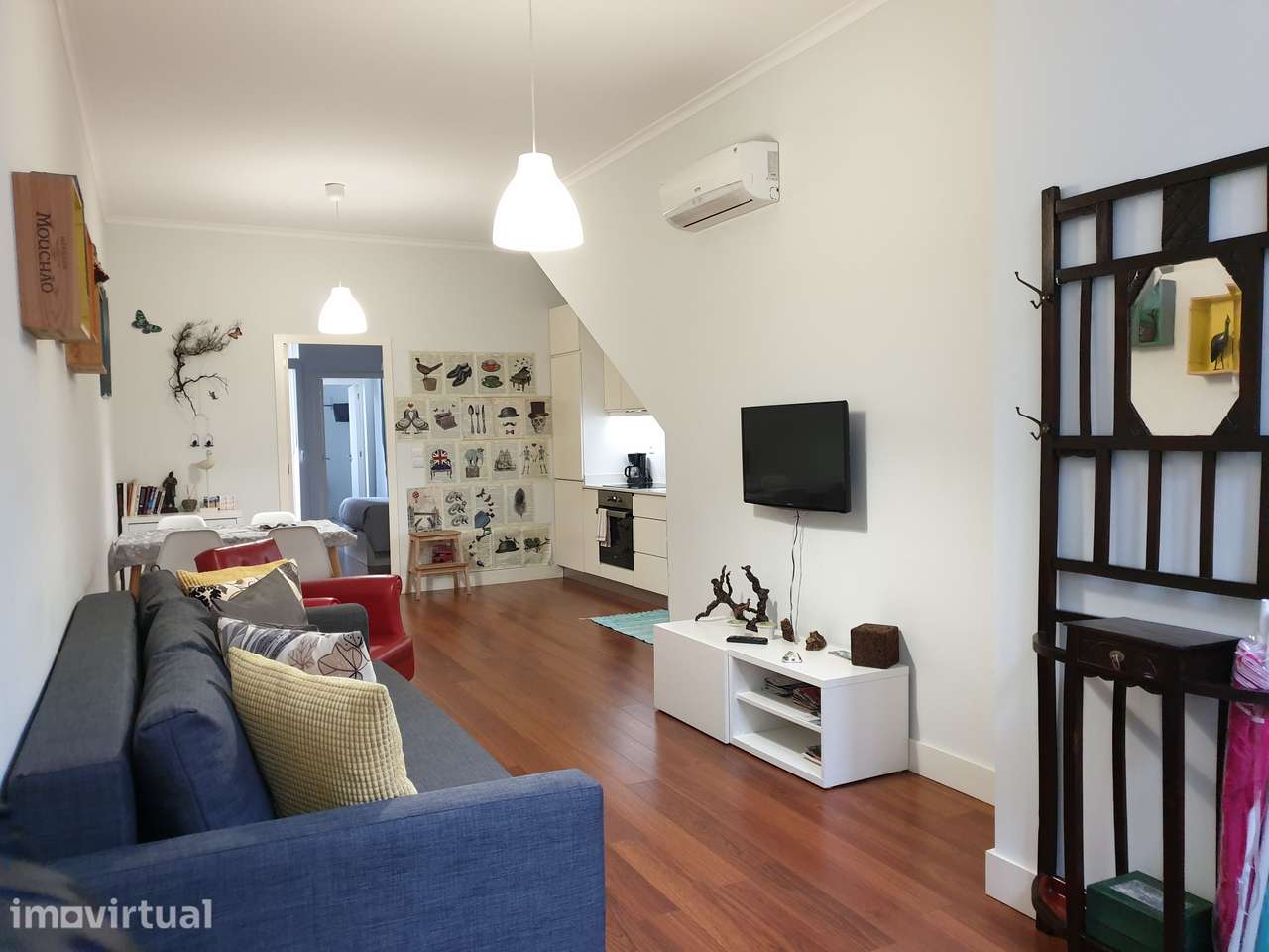 Apartamento T1 com patio e ar condicionado - Grande imagem: 3/7