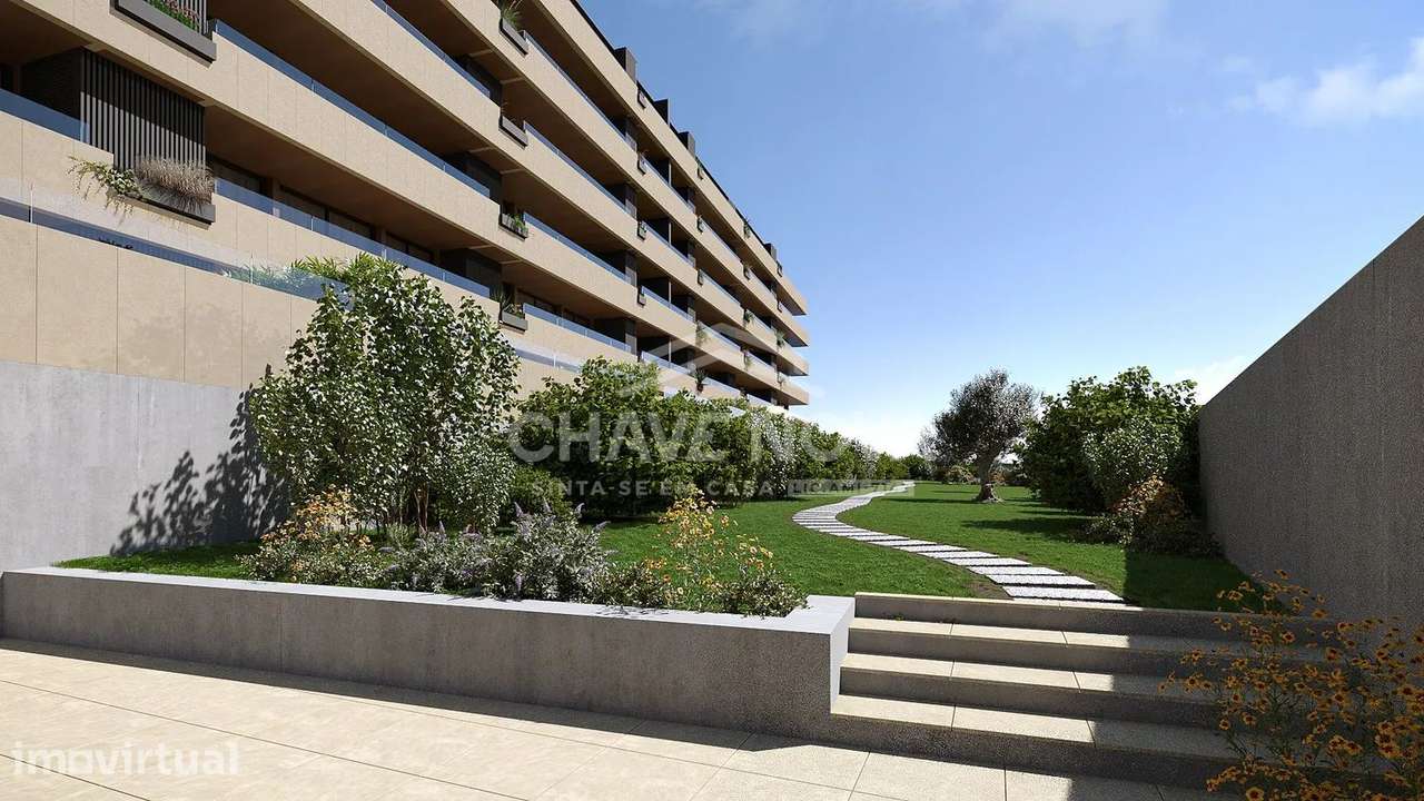 T1 Novo Último Piso c/ Lugar de Garagem em Arcozelo (Praia da Granja) - Grande imagem: 3/17