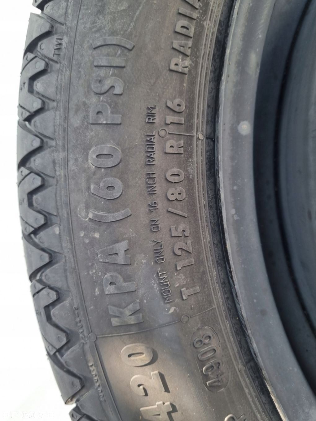 Opel Insignia A KOŁO DOJAZDOWE dojazdówka 125/00 R16 5x120 16X4.00B IS41 - 5