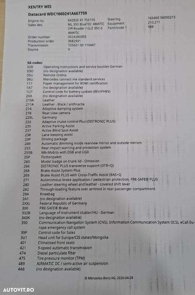 Mercedes-Benz GLE 350 d 4MATIC 9G-TRONIC - 9