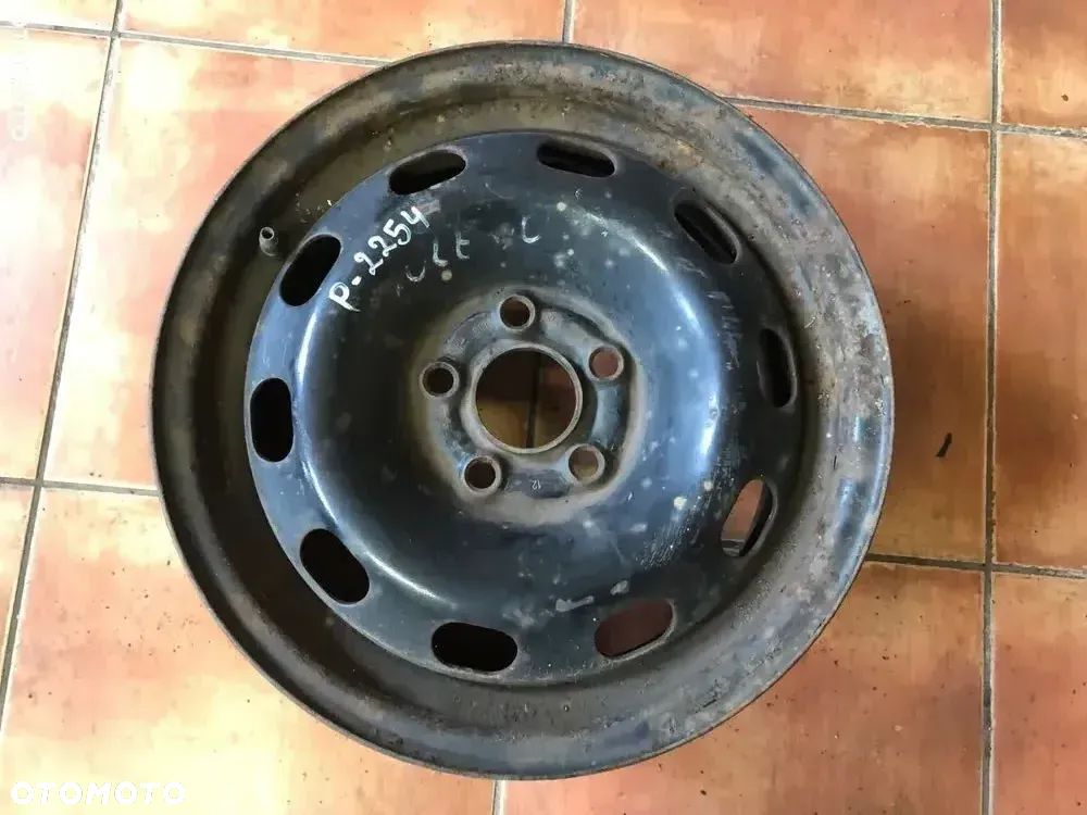 Felga Stalowa 14'' 5x100 57,1 MM ET38 VW Golf IV Seat Toledo 2140920 -Gwarancja Wysyłka Montaż - 1