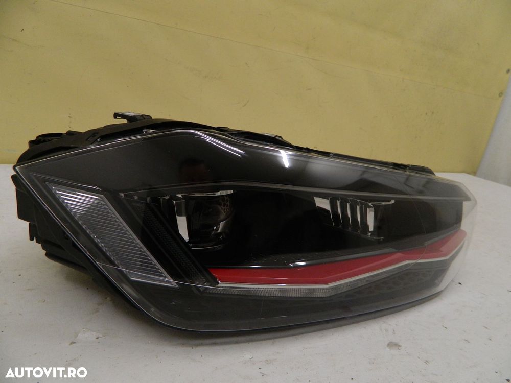 Far dreapta VW Polo GTI 2G FULL LED, 2017, 2018, 2019, 2020, 2021, cod origine 2G1941036G. - 4