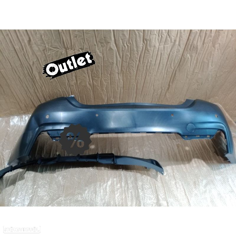 C010008C1 PÁRA-CHOQUES TRASEIRO BMW SERIE 4 F32 F33 F36 LOOK M COM PDC - 7
