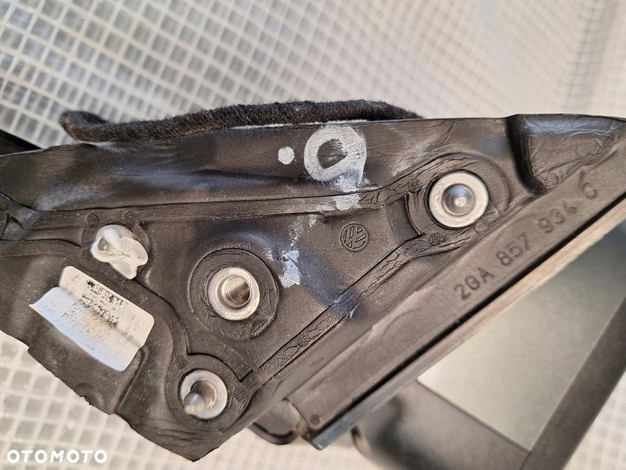 lusterko prawe  vw t-roc 2ga 2g  lift 2021- 6 pin 2ga857934c demnt europa - 6