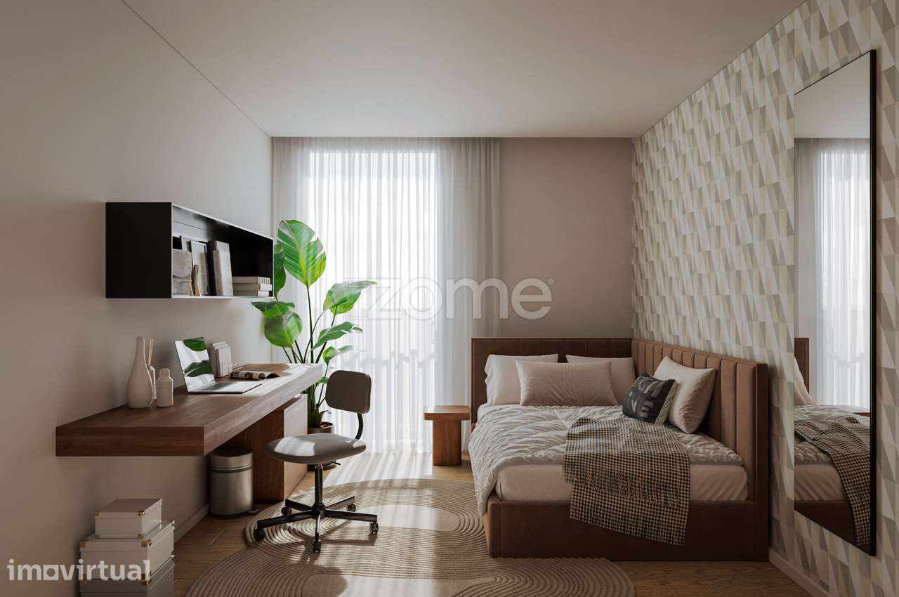 Apartamento T1+1 Novo em Paranhos, Porto - Grande imagem: 5/8