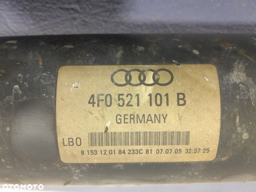 AUDI A6 C6 3.0 TDI 225 KM WAŁ NAPĘDOWY 4F0521101B - 6