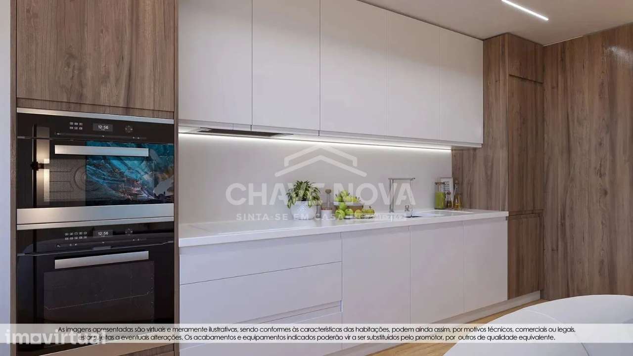 T1 Novo c/ Lugar de Garagem em Vila Nova de Gaia - Grande imagem: 4/8